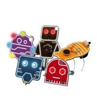 CircuitMess Wacky Robots 5-piece Educational Soldering Practice Kits